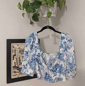 Reformation Luna Top in Olympia